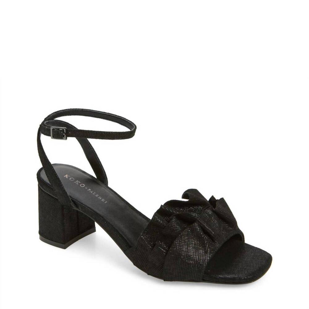 NEW KOKO + PALENKI women's serenity heel in black